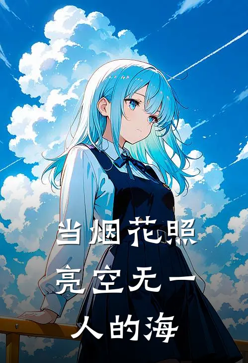 当烟花照亮空无一人的海