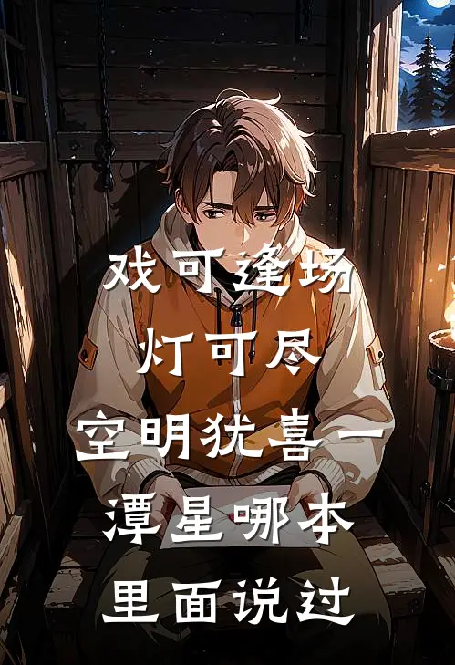 戏可逢场灯可尽,空明犹喜一潭星哪本里面说过