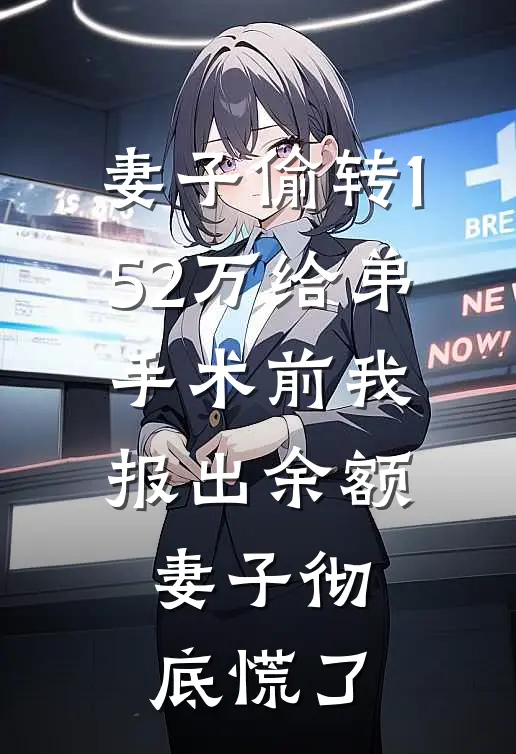 妻子偷转152万给弟，手术前我报出余额，妻子彻底慌了